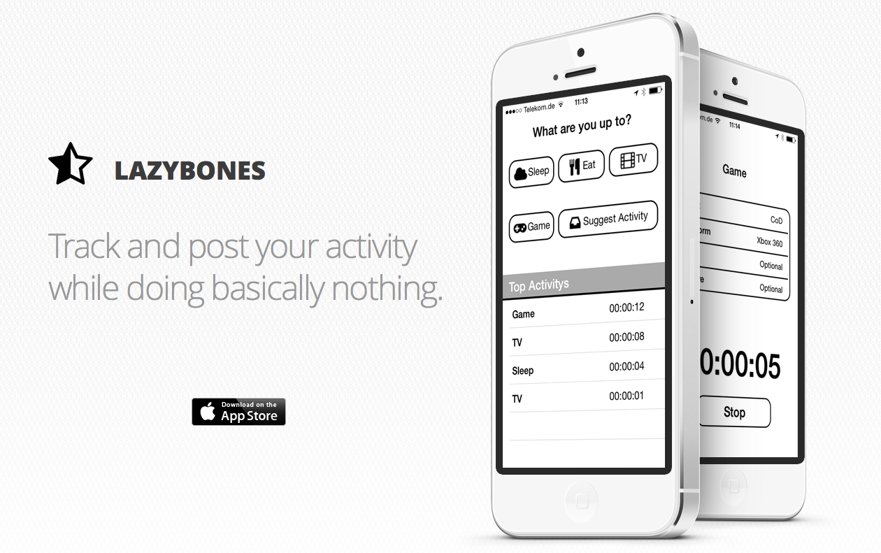 Lazybones_App_Sourcebit