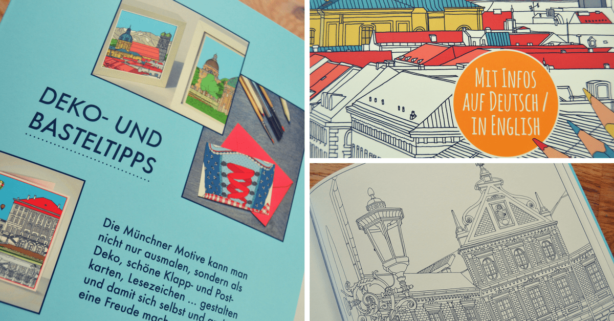 Das München Malbuch - Ein Ausmalbuch für Erwachsene