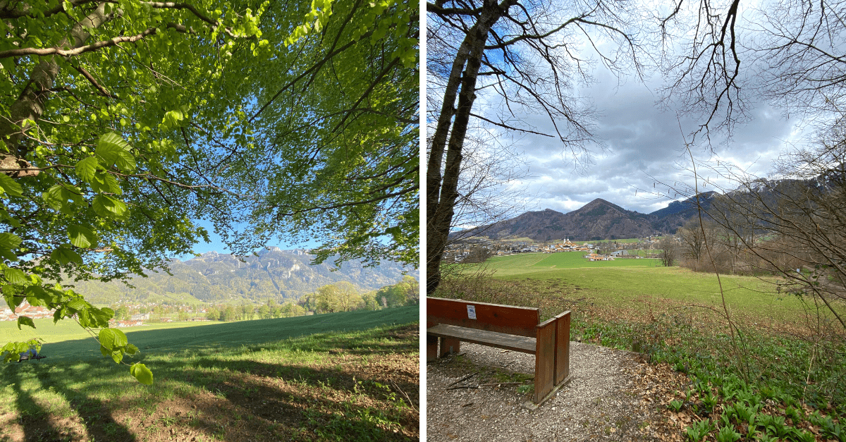 Leichte Wanderung Aschau Chiemgau